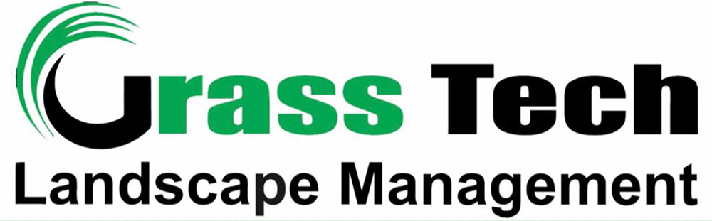 Grass Tech Lawn & Landscaping Logo